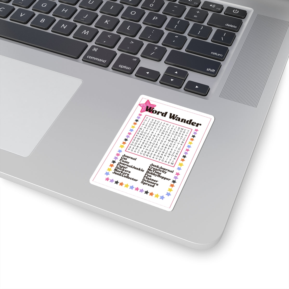 Word Wander – Kiss-Cut Vinyl Sticker