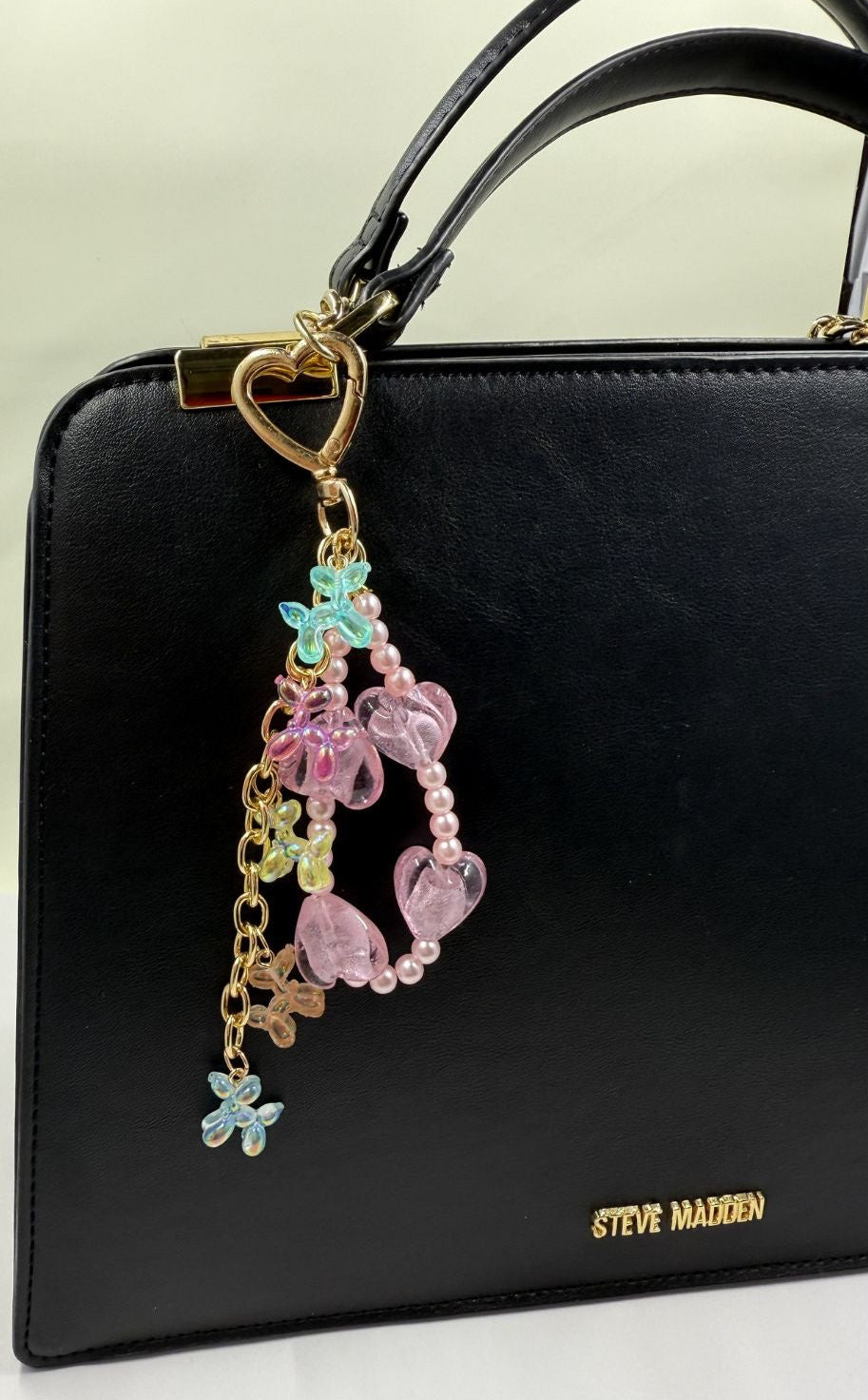 Pastel Heart & Balloon Charm – Handmade