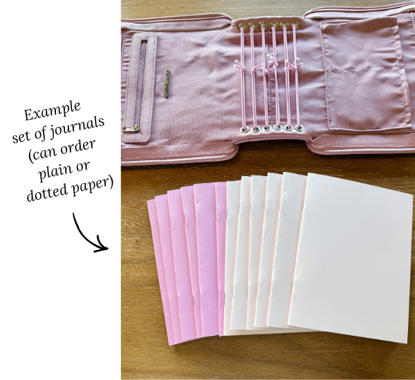Paper Purse Refill Journals: Pack of 12 | A Year of Pages