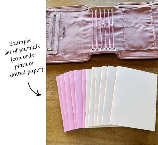 Paper Purse Refill Journals: Pack of 12 | A Year of Pages