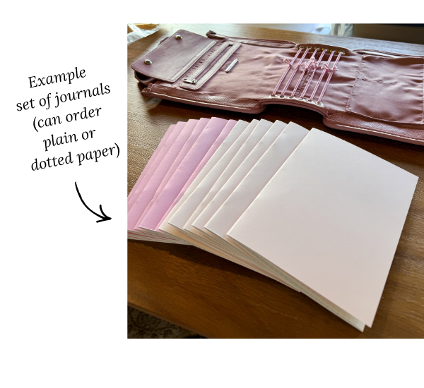 Paper Purse Refill Journals: Pack of 12 | A Year of Pages