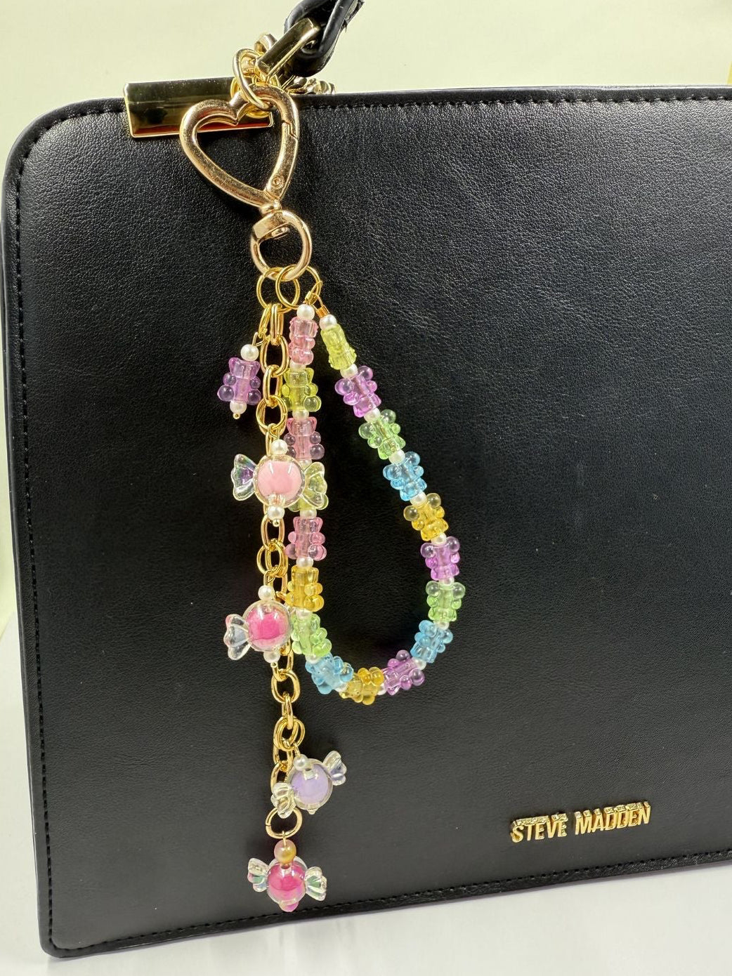 Pastel Gummy Bear Drop Charm – Handmade