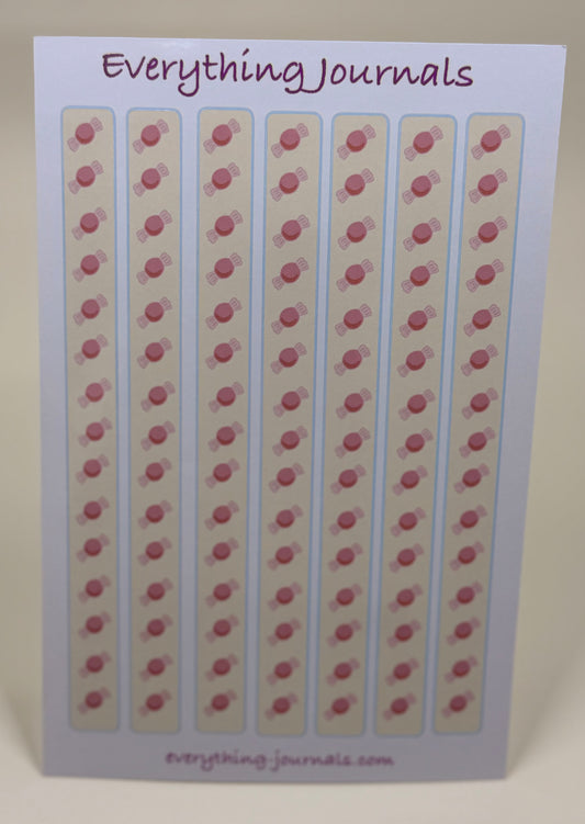 Sweet Stuff Candy Washi-Style Sticker Sheet