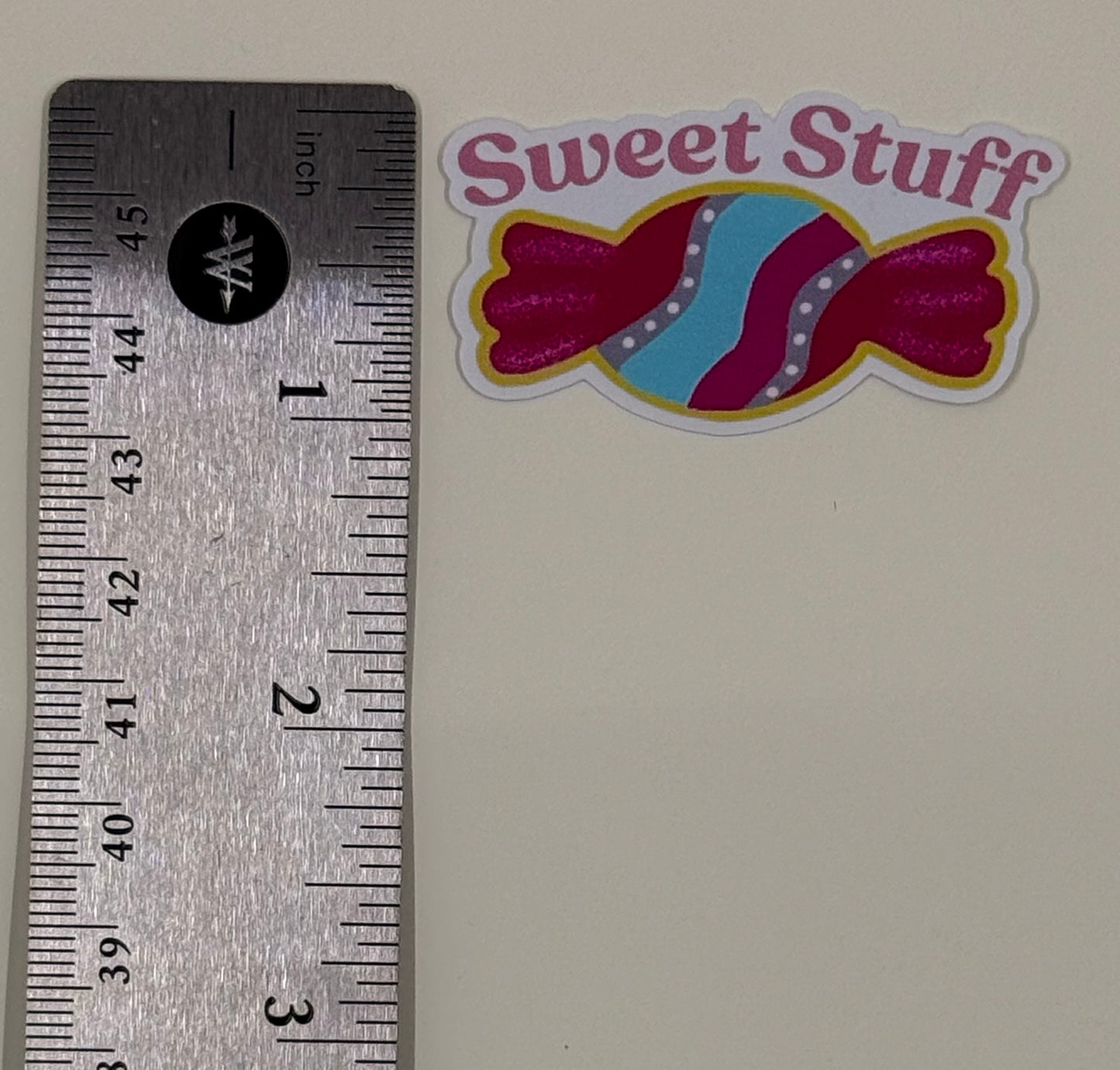 Sweet Stuff Candy Vinyl Sticker