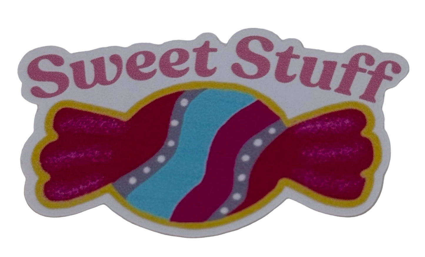 Sweet Stuff Candy Vinyl Sticker