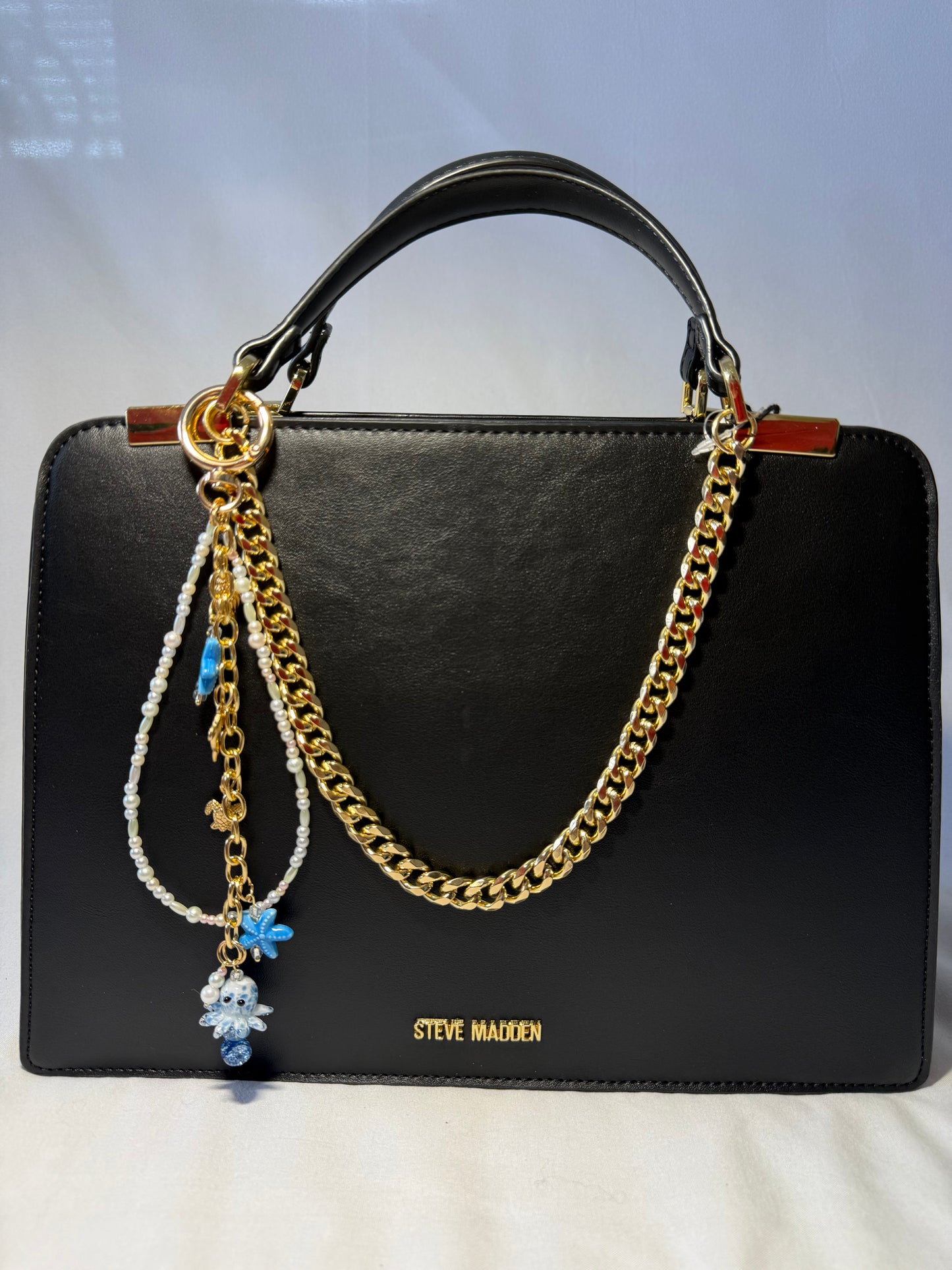 Ocean Breeze Octopus Journal Bag Charm
