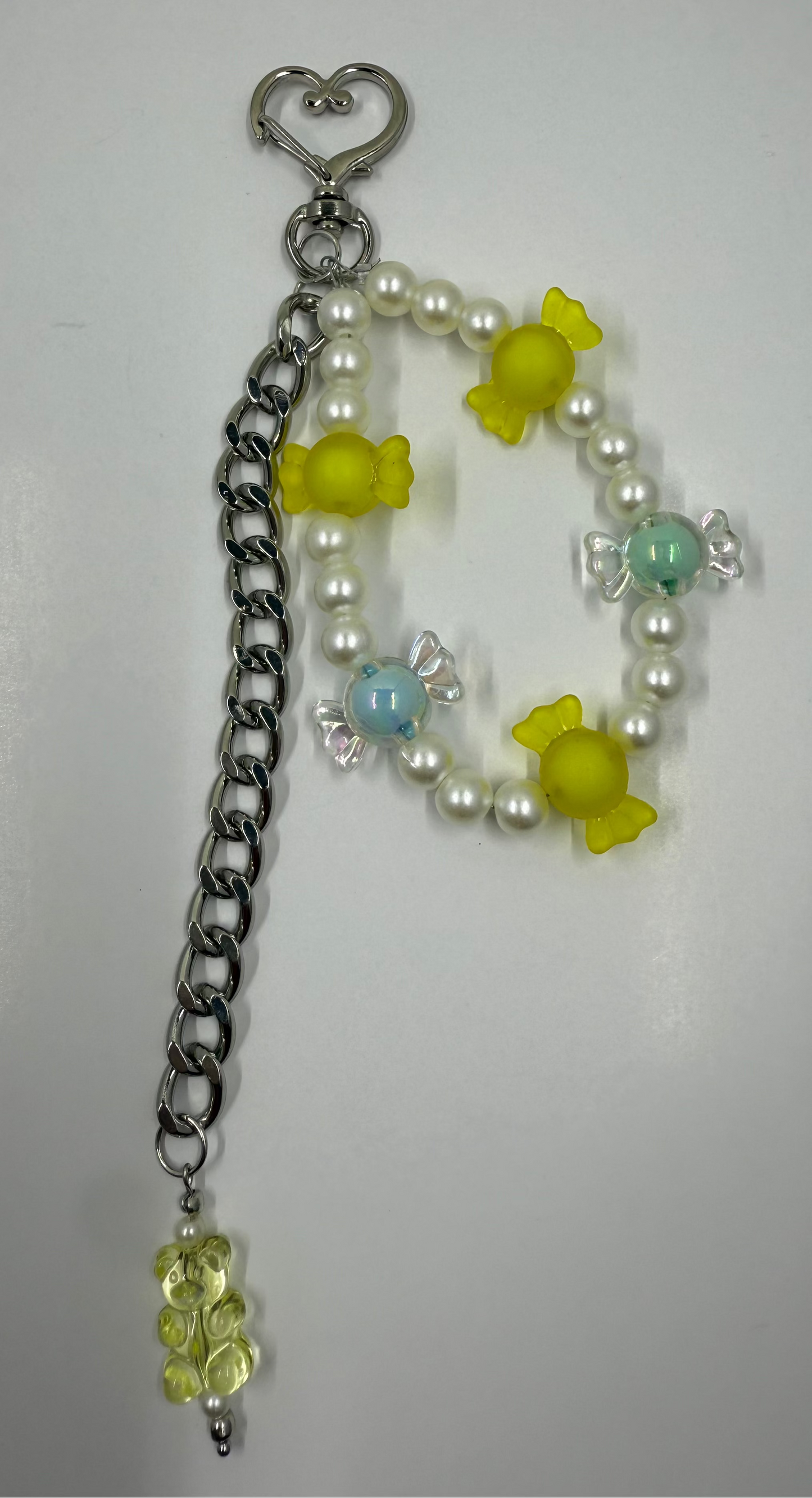 Lemon Drop Candy Charm – Handmade