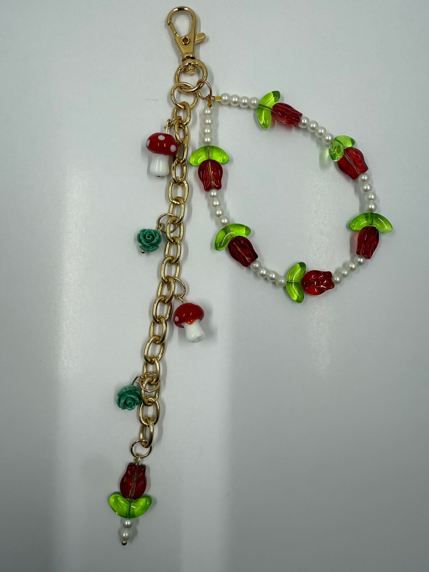 Enchanted Forest Bloom Charm – Handmade