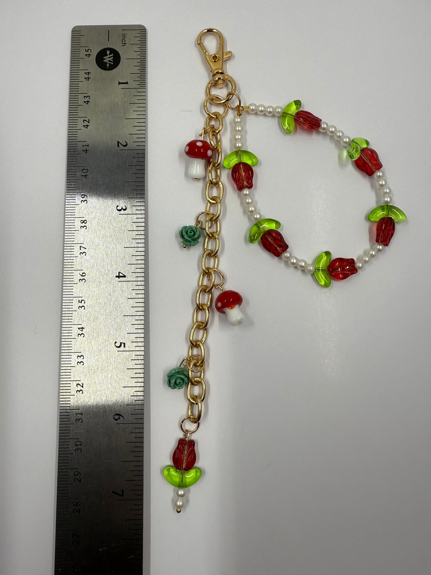 Enchanted Forest Bloom Charm – Handmade