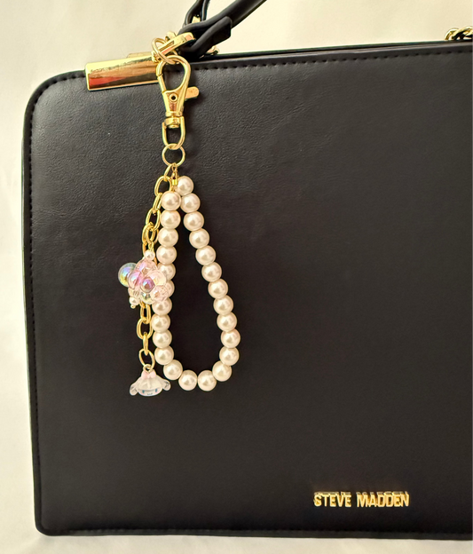 Pearl Dream Pup Charm – Sanrio Inspired - Handmade