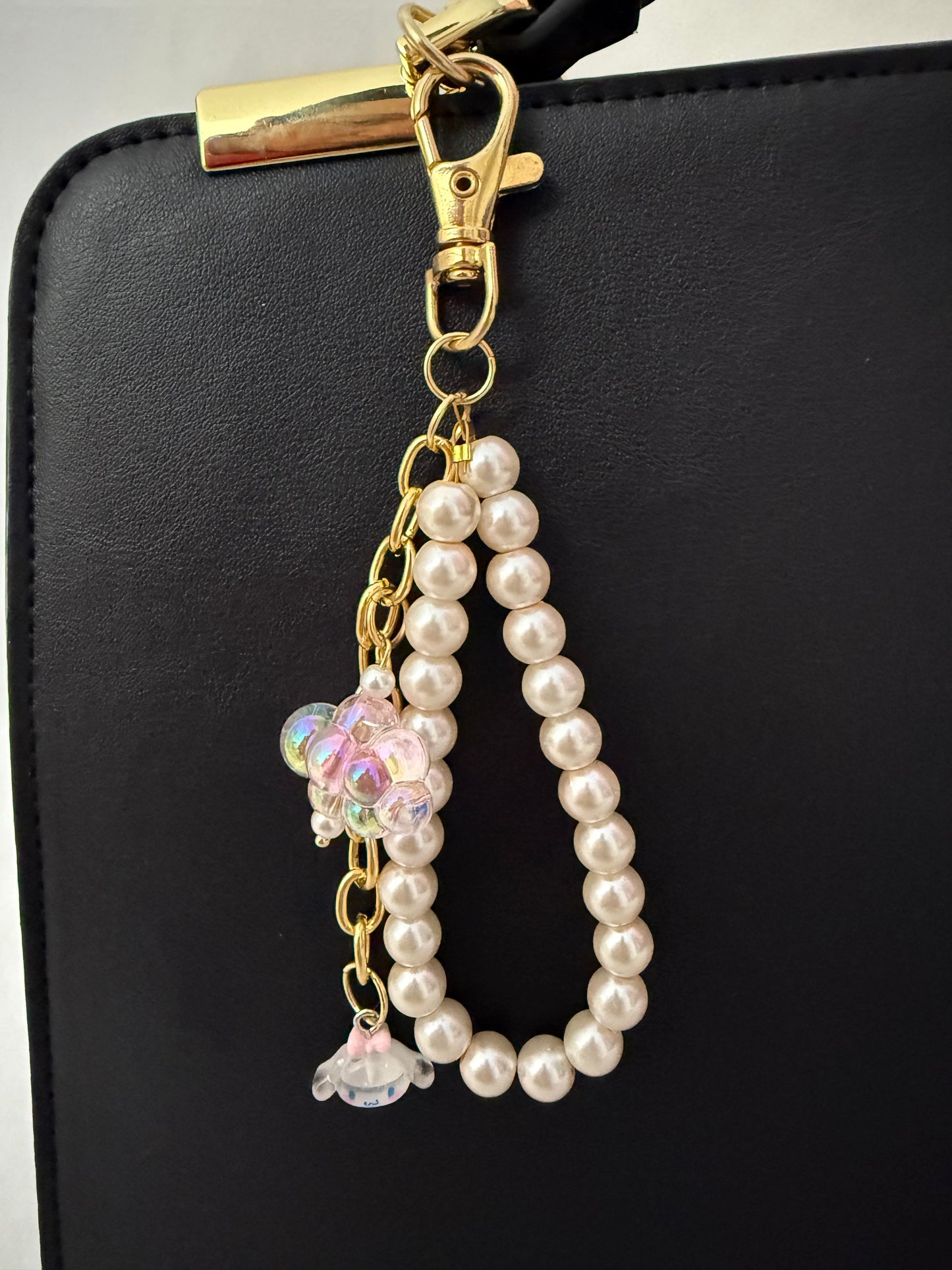 Pearl Dream Pup Charm – Sanrio Inspired - Handmade
