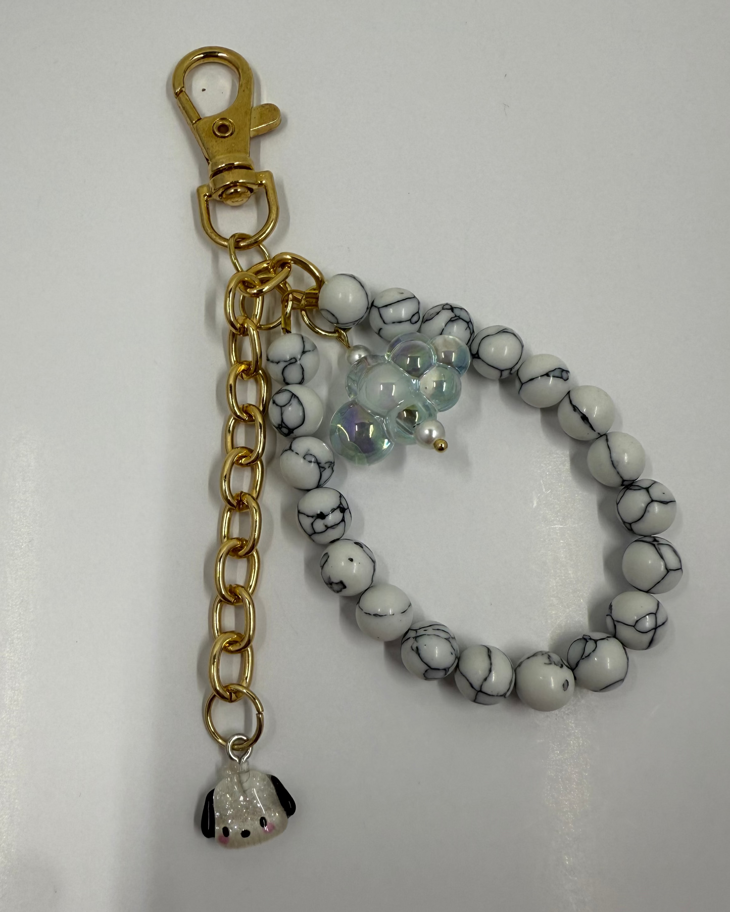 Marble Pup Charm – Sanrio Inspired - Handmade