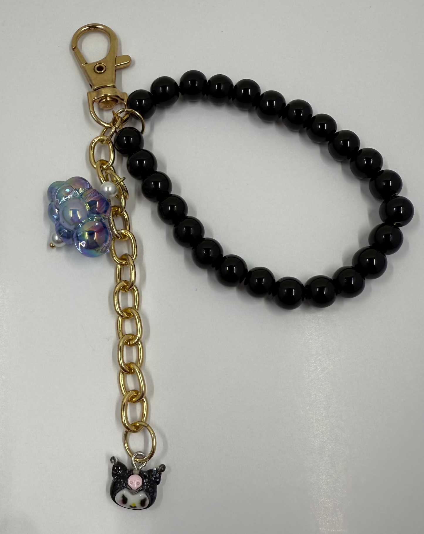Midnight Mischief Charm – Sanrio Inspired - Handmade