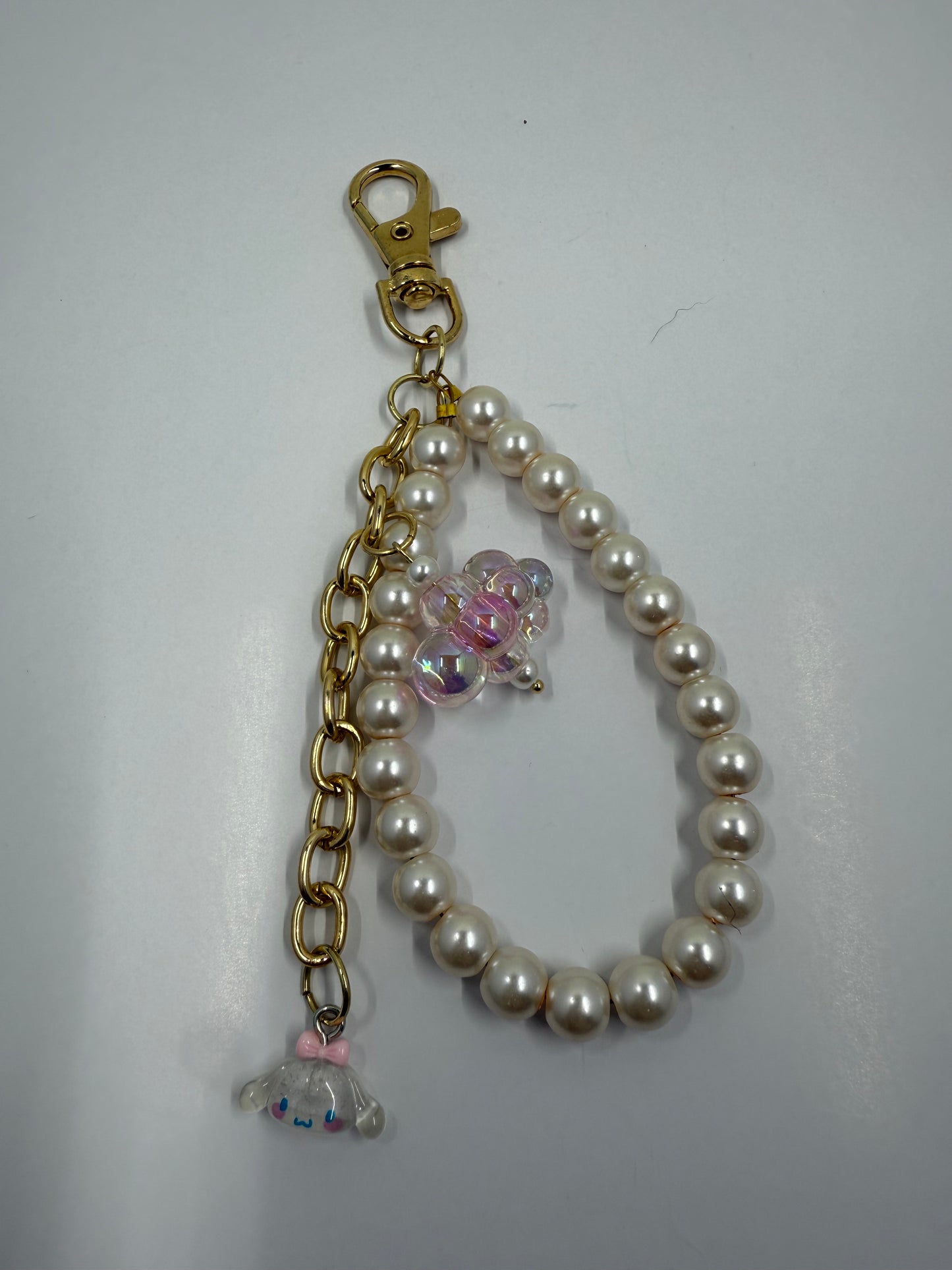 Pearl Dream Pup Charm – Sanrio Inspired - Handmade