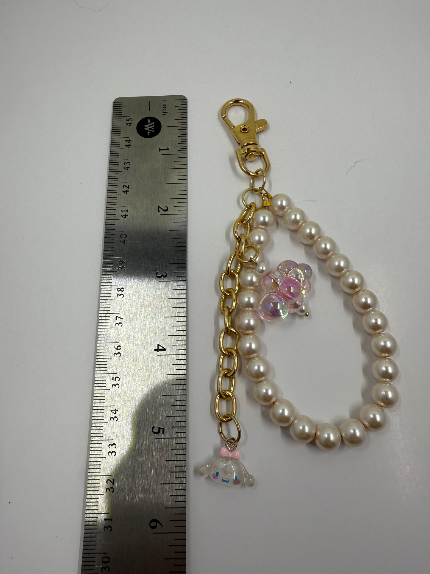 Pearl Dream Pup Charm – Sanrio Inspired - Handmade