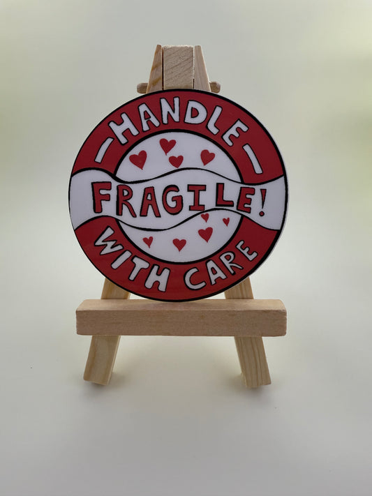 Fragile Handle With Care Sticker