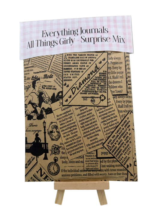 All Things Girly Junk Journal Ephemera Pack